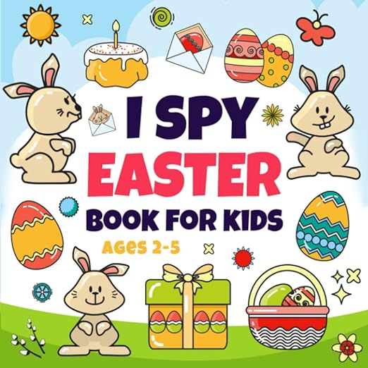 Easter Gifts I spy Easter Book for kids 