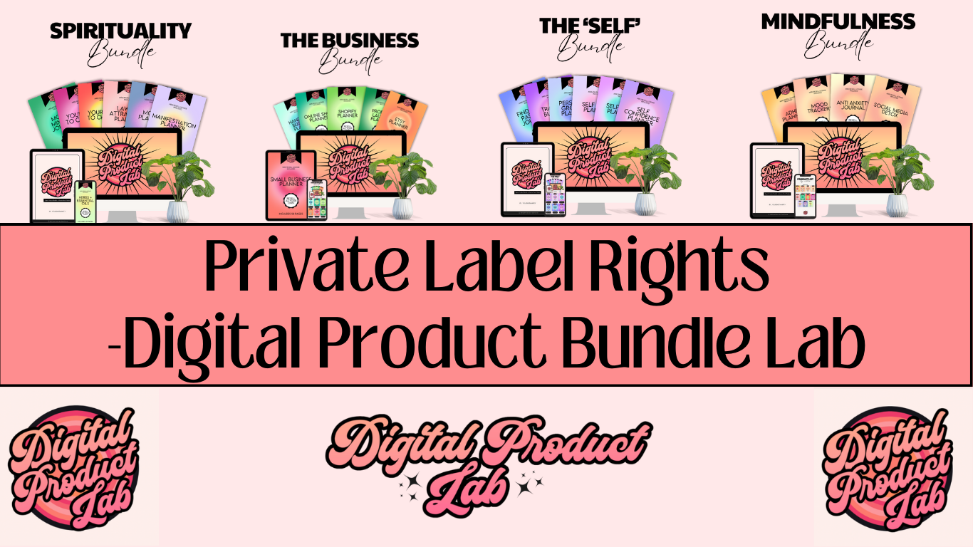 Read more about the article Private Label Rights-Digital Product Bundle Lab