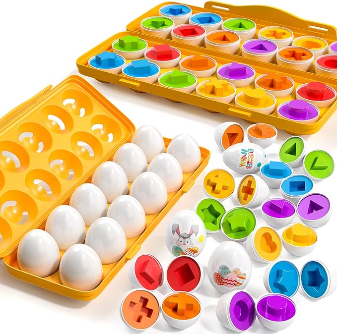 easter activities for toddler sensory eggs