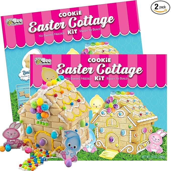 Easter activities for toddlers baking easter cookie houses