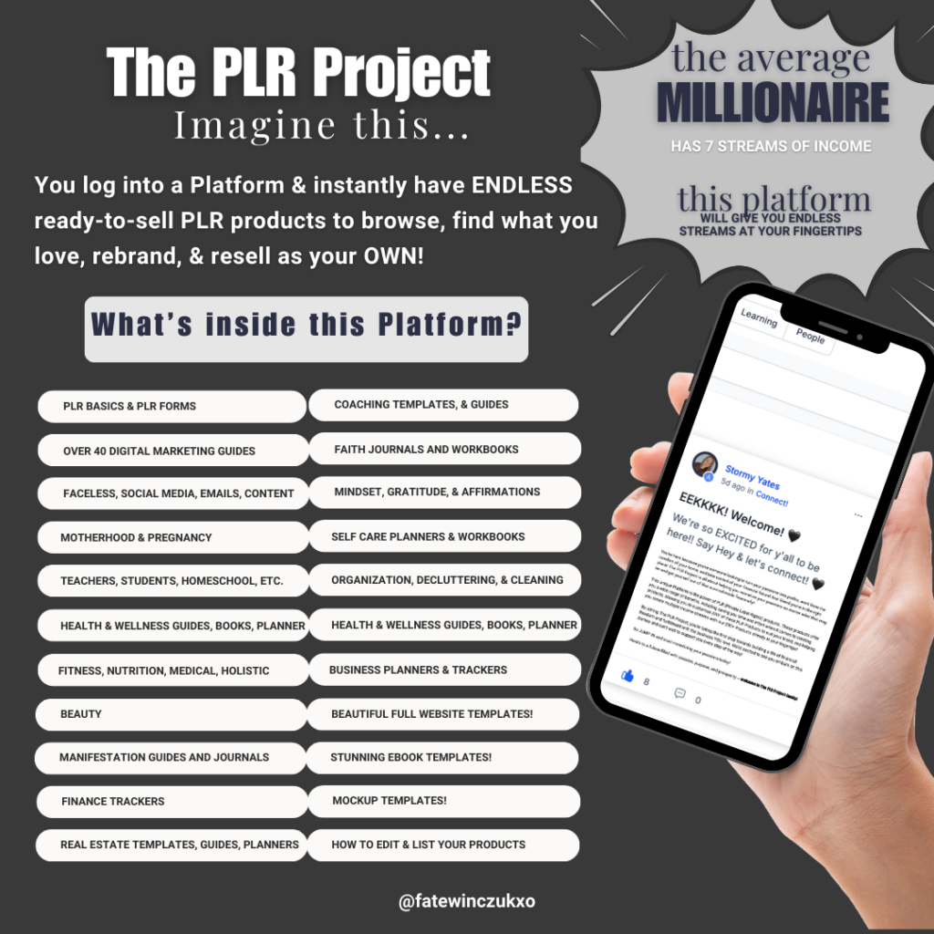 THE PLR PROJECT